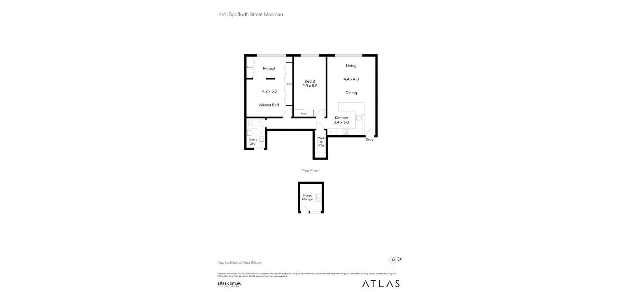 Stylish, Sunny & Spacious 2 Bedroom Apartment, Mosman Сідней Екстер'єр фото